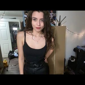 Basic Black Camisole Top